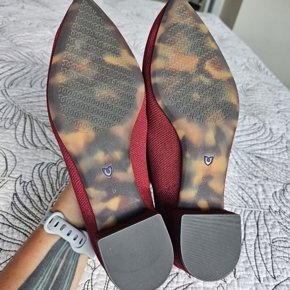 EUC LIKE NEW Rothy’s The High Point Autumn Red Women 6 - Picture 15 of 16